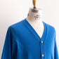 【Yonetomi】 High Twist Cotton Knit Cardigan