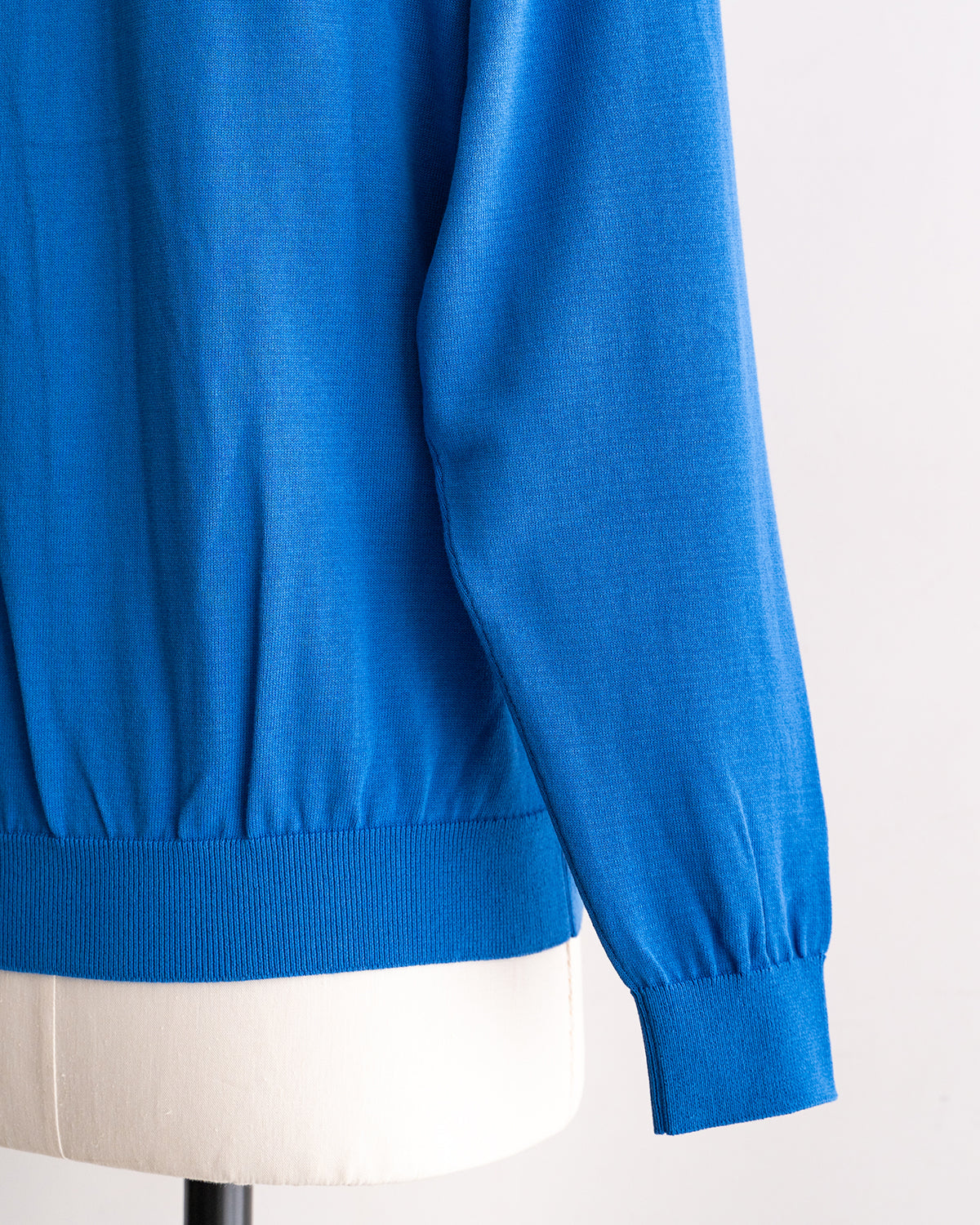 【Yonetomi】 High Twist Cotton Knit Cardigan