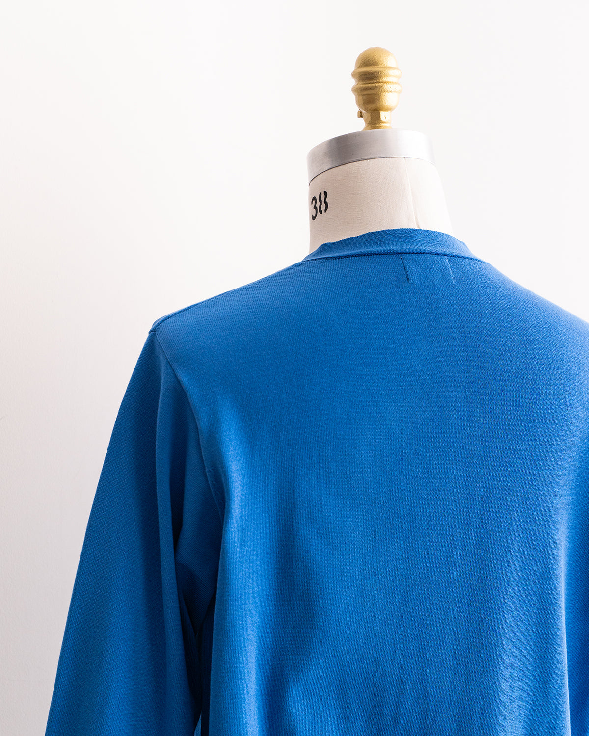 【Yonetomi】 High Twist Cotton Knit Cardigan