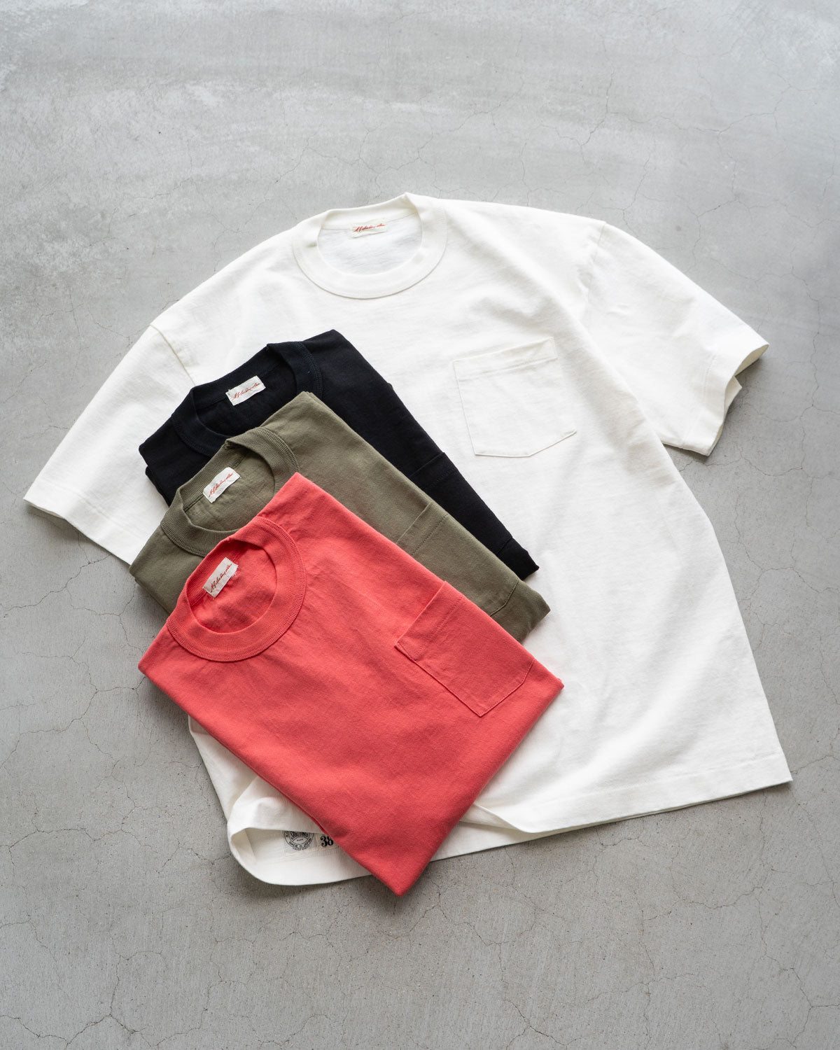 【A.G.SPALDING&BROS】Pocket Tee “USA Cotton heavy Weight”