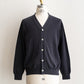 【Yonetomi】 High Twist Cotton Knit Cardigan