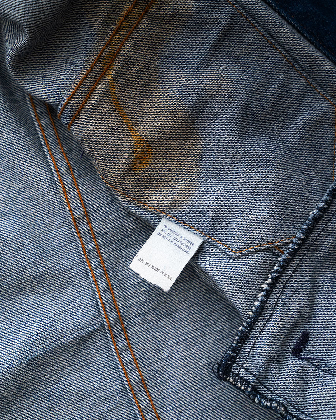【VINTAGE】90s Levis 70506 Denim Jacket 『Good Size』＆『Made In USA』②