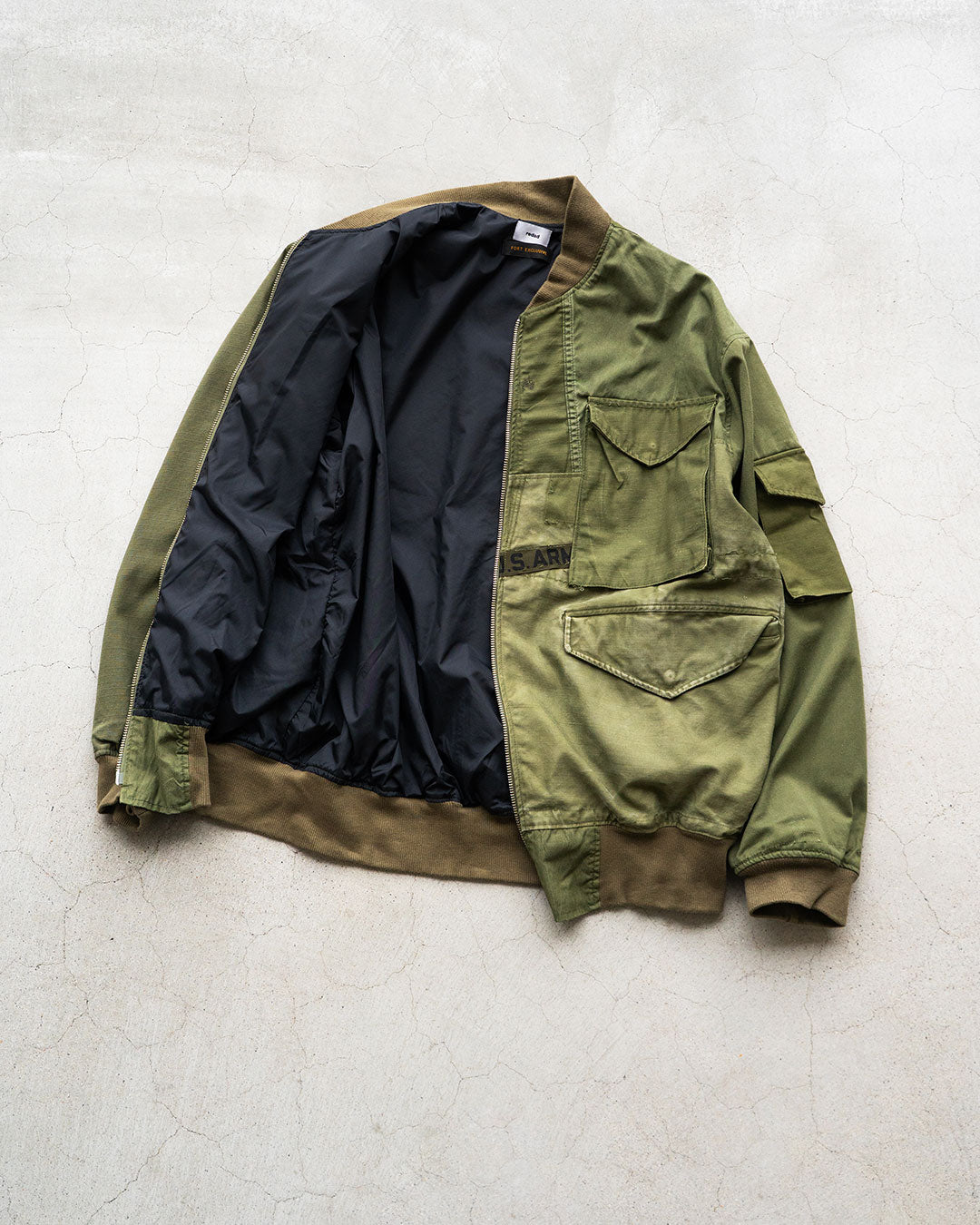 【redad】Vintage M-65 Field Jacket Remake MA-1『Fort Exclusive』⑥