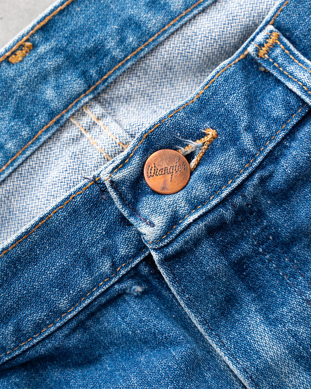 【VINTAGE】70s Wrangler 13MWZ Denim Pants "Good Fade"