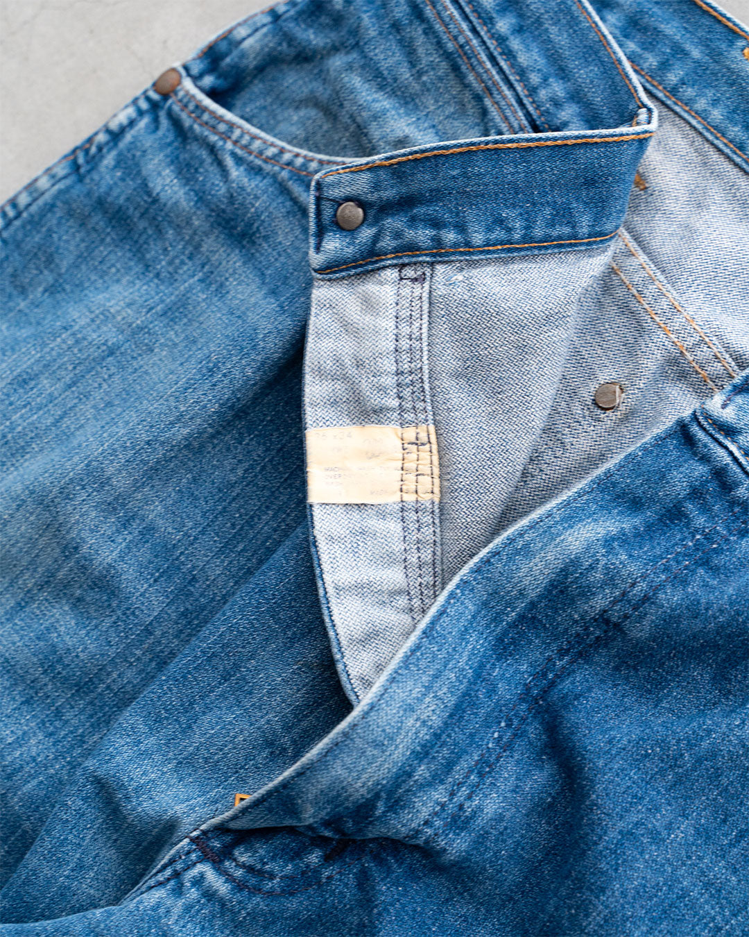 【VINTAGE】70s Wrangler 13MWZ Denim Pants "Good Fade"