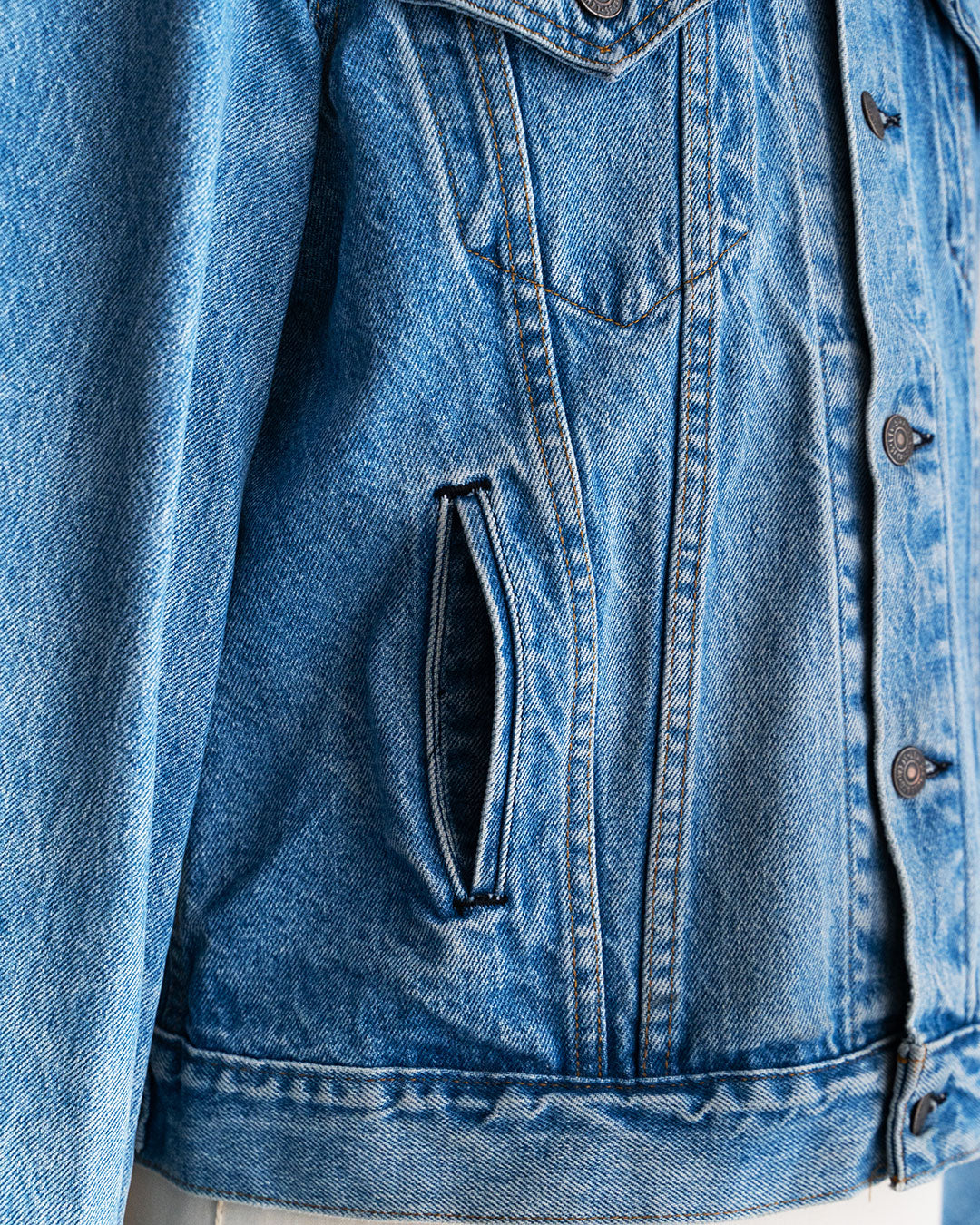 【VINTAGE】90s Levis 70506 Denim Jacket 『Good Size』＆『Made In USA』④