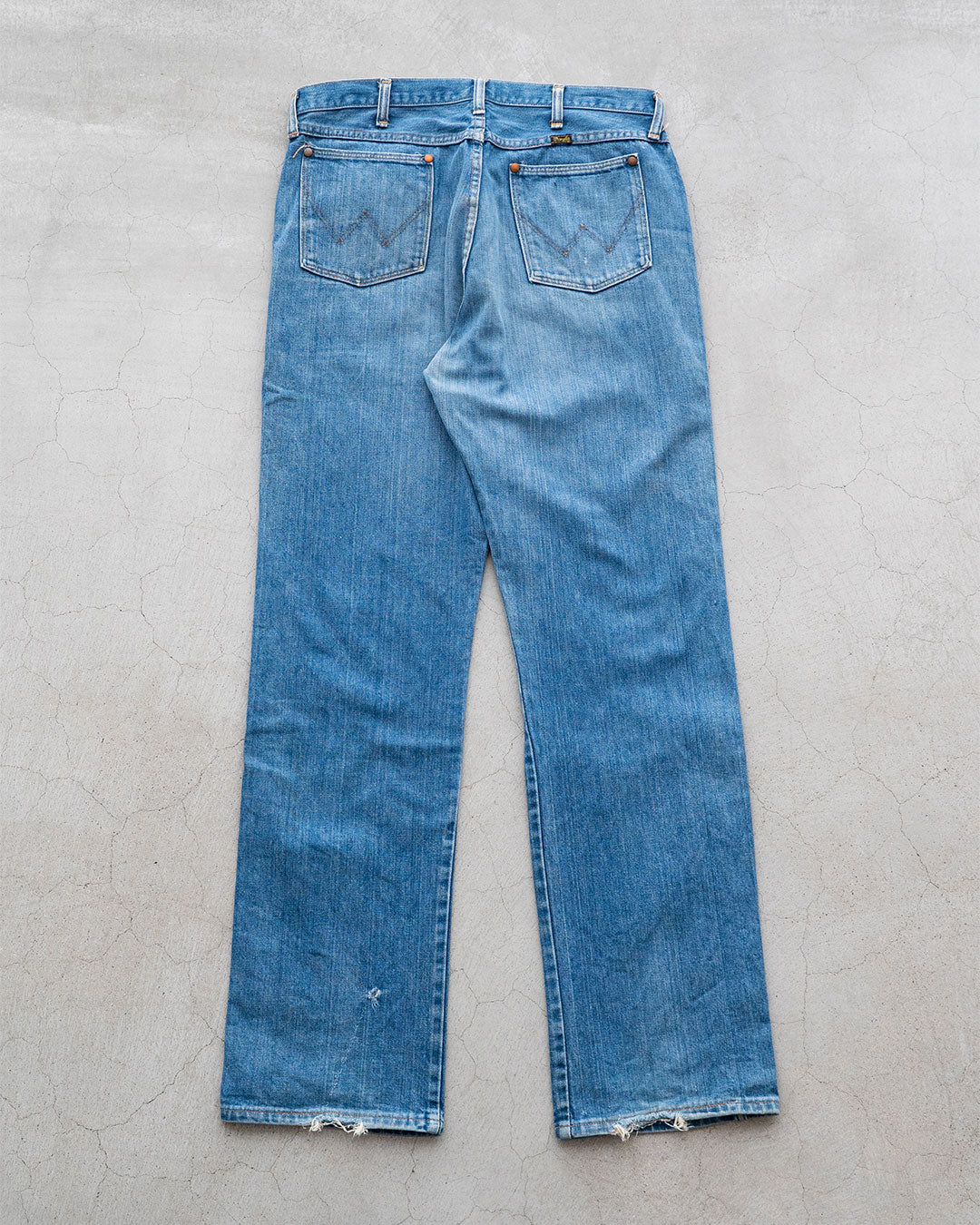 【VINTAGE】70s Wrangler 13MWZ Denim Pants "Good Fade"