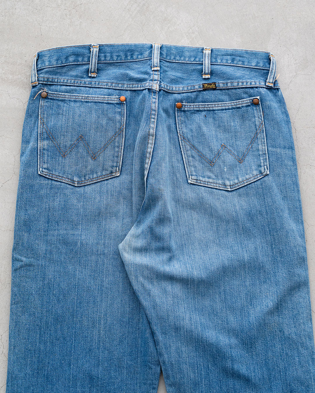 【VINTAGE】70s Wrangler 13MWZ Denim Pants "Good Fade"