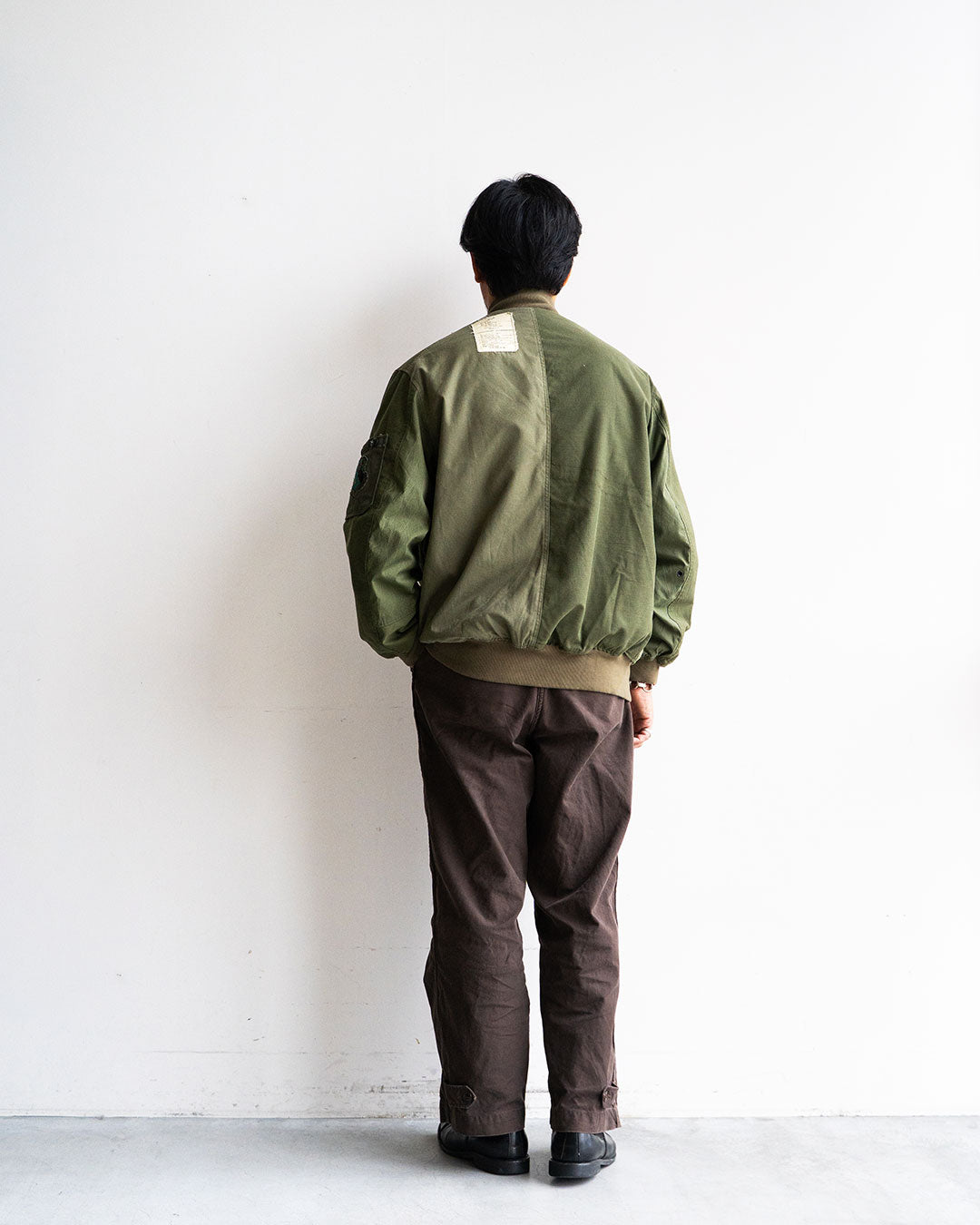 着用モデル 身長175cm　体重69kg 着用サイズ  One Size 『③着用』