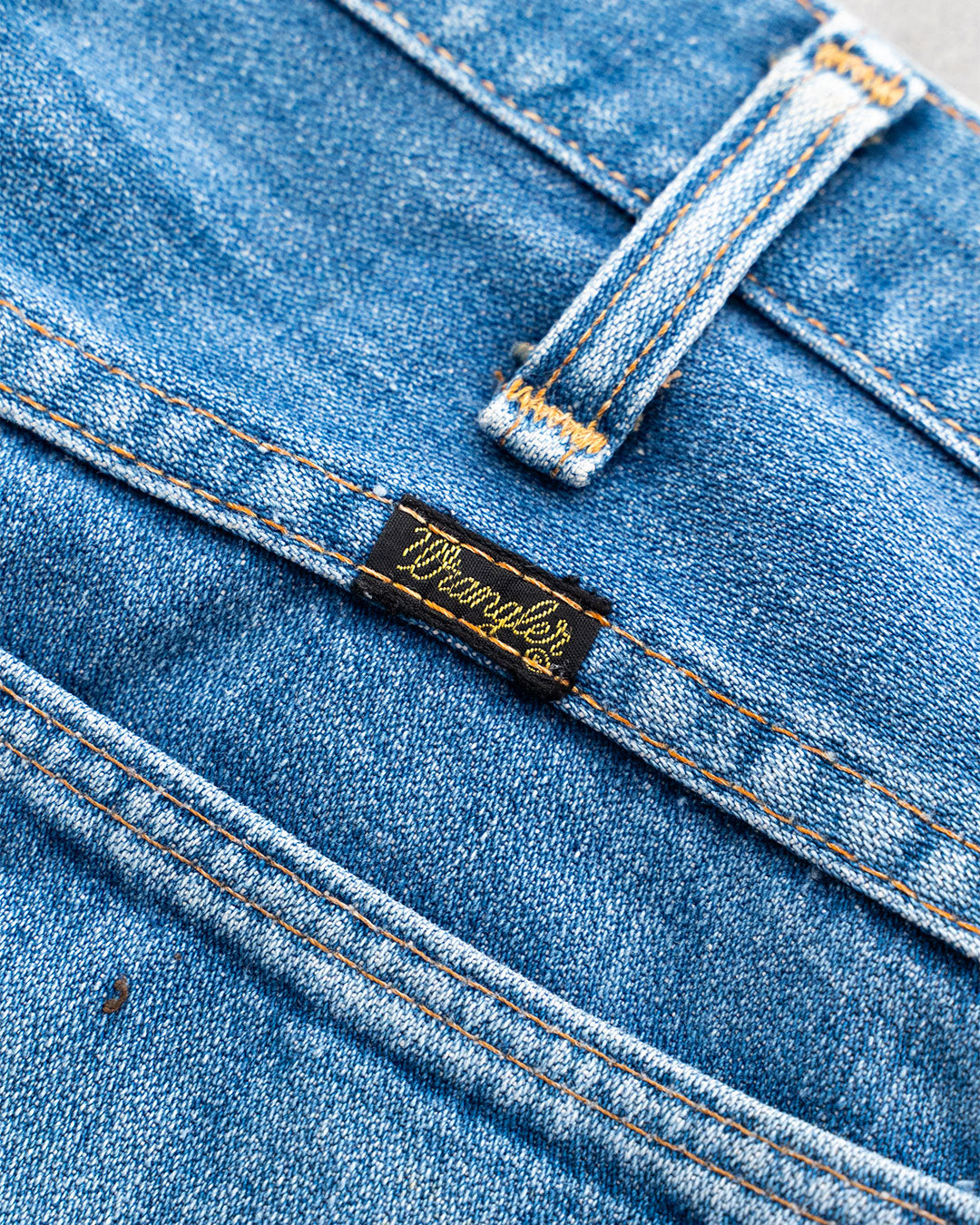 【VINTAGE】70s Wrangler 13MWZ Denim Pants "Good Fade"