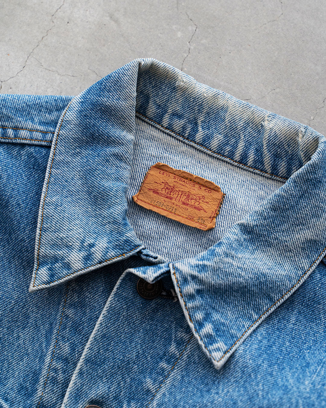 【VINTAGE】90s Levis 70506 Denim Jacket 『Good Size』＆『Made In USA』④