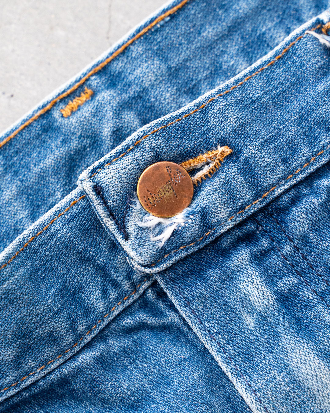 【VINTAGE】70s Wrangler 13MWZ Denim Pants "Good Fade"