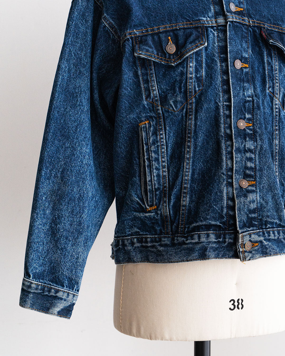 【VINTAGE】90s Levis 70507 Denim Jacket 『Good Size』＆『Made In USA』⑤