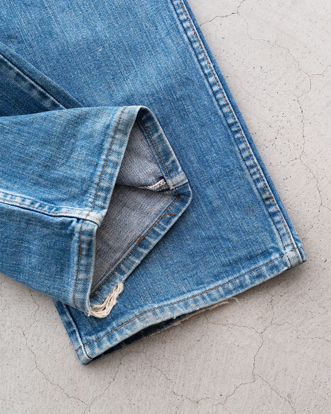 【VINTAGE】70s Wrangler 13MWZ Denim Pants "Good Fade"