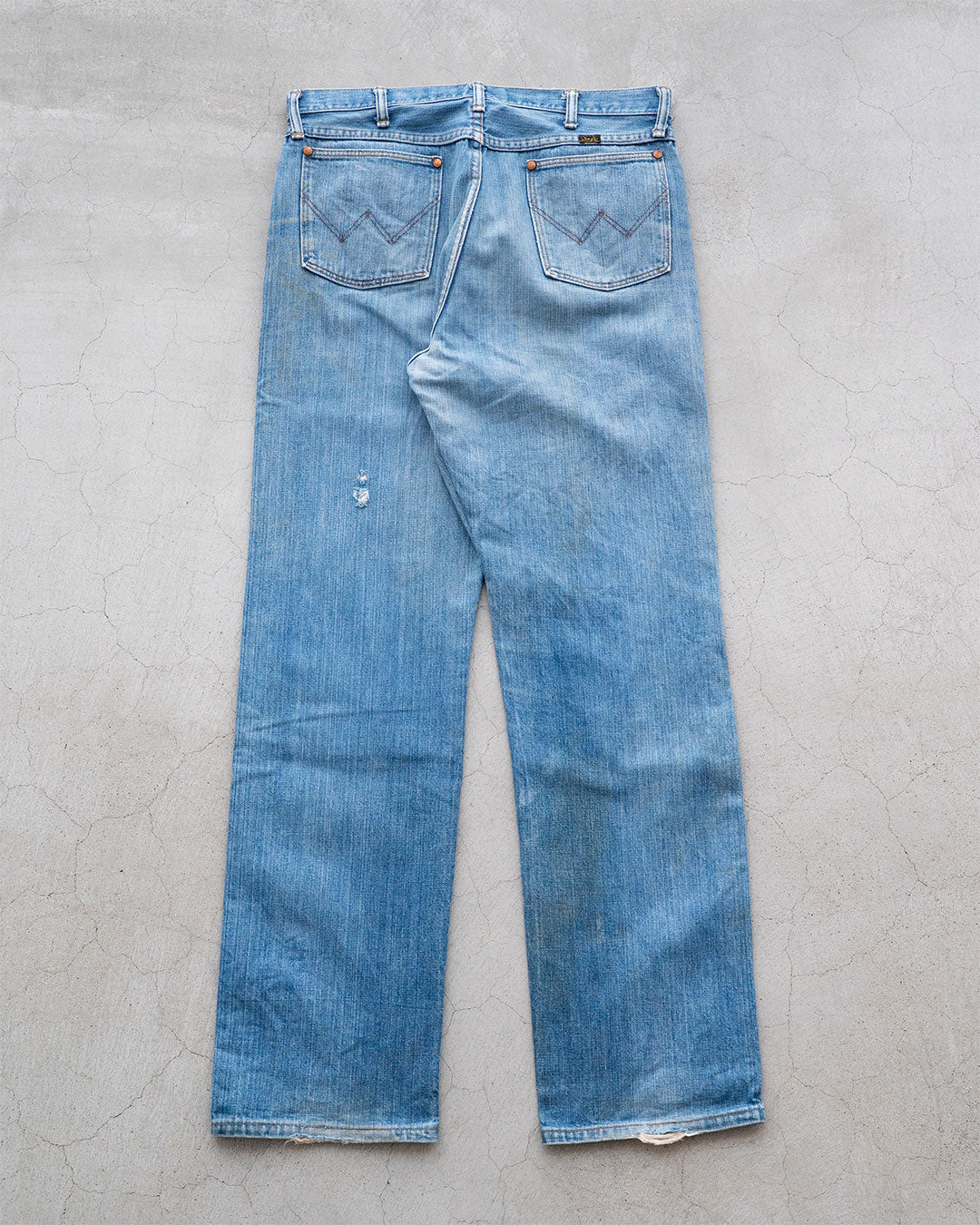 【VINTAGE】70s Wrangler 13MWZ Denim Pants "Good Fade"
