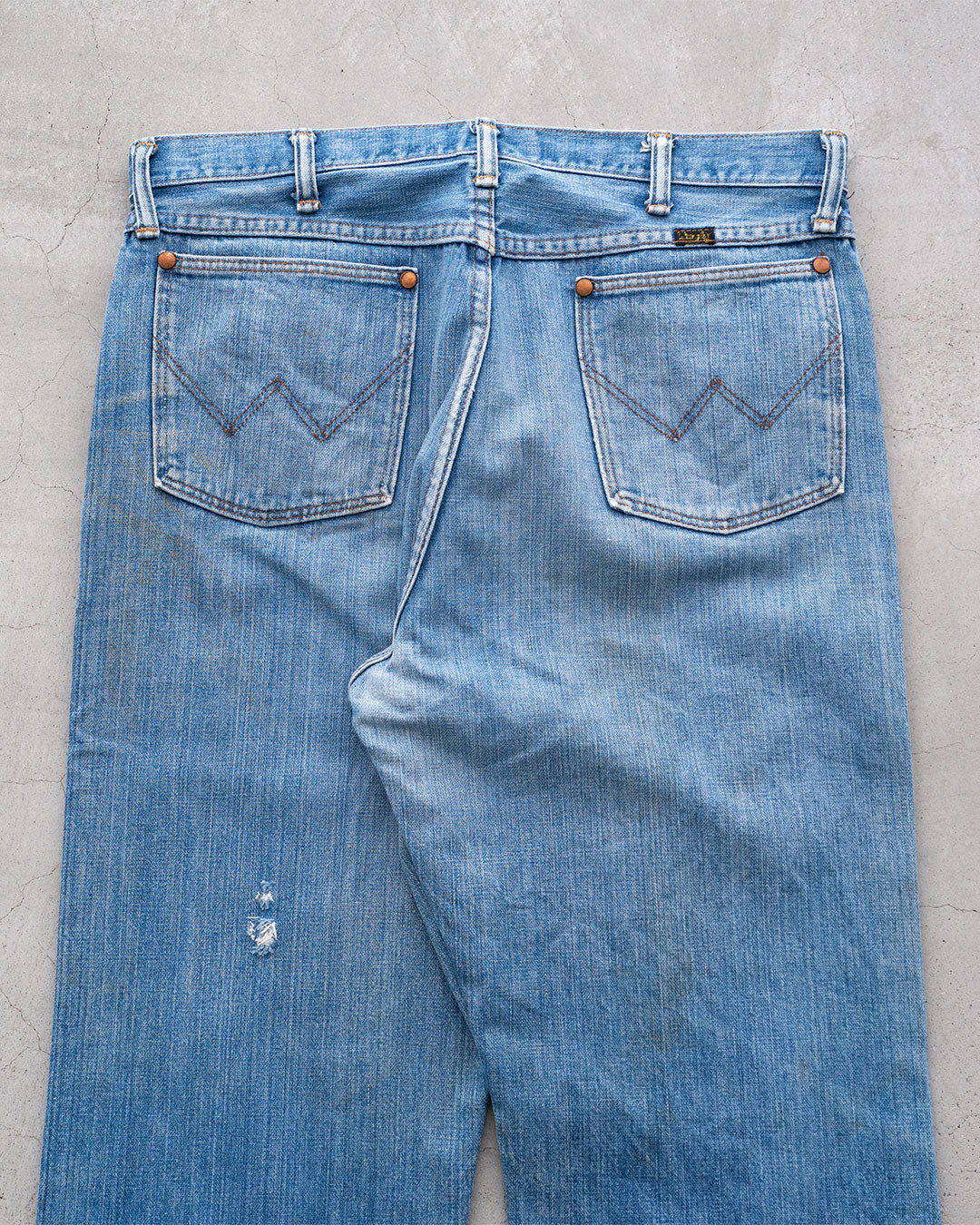 【VINTAGE】70s Wrangler 13MWZ Denim Pants "Good Fade"