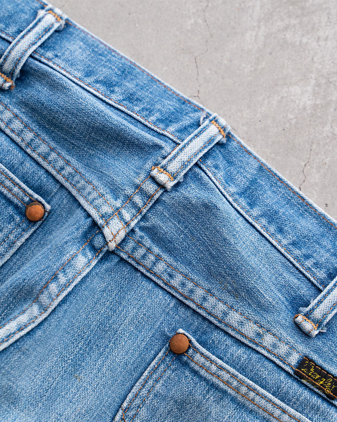【VINTAGE】70s Wrangler 13MWZ Denim Pants "Good Fade"