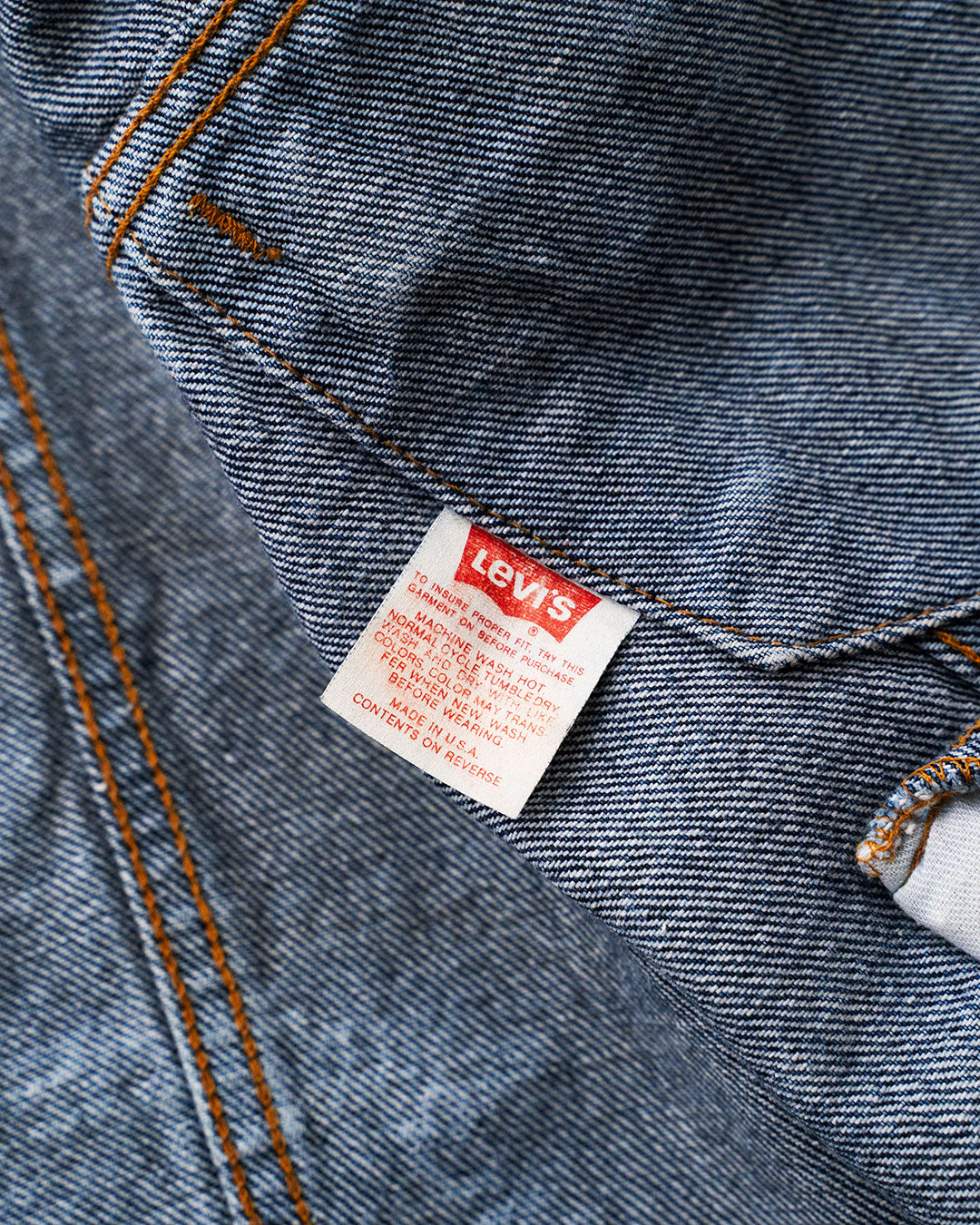 【VINTAGE】90s Levis 70507 Denim Jacket 『Good Size』＆『Made In USA』⑤
