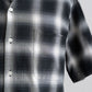 【A VONTADE】 Ombre Check Open Collar Short Sleeve Shirts