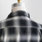 【A VONTADE】 Ombre Check Open Collar Short Sleeve Shirts