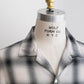 【A VONTADE】 Ombre Check Open Collar Short Sleeve Shirts