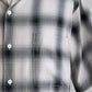 【A VONTADE】 Ombre Check Open Collar Short Sleeve Shirts