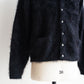 【Authentic Reproduction Products】Premium Classic Mohair Cardigan W/Pocket『Abstract Black』