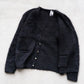 【Authentic Reproduction Products】Premium Classic Mohair Cardigan W/Pocket『Abstract Black』