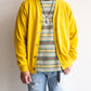 【Yonetomi】 High Twist Cotton Knit Cardigan