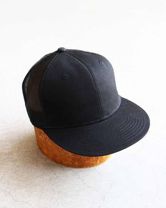 【DEADSTOCK】90s All Black Mesh Cap 『Made In USA』