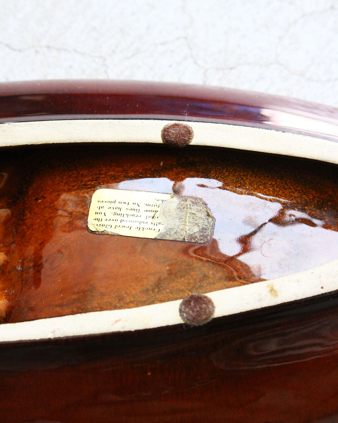 【VINTAGE】60-70s Mid Century Marble Ashtray 『Made In USA』