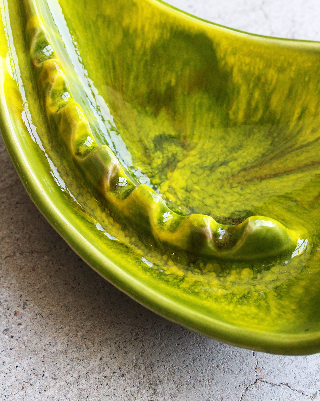 【VINTAGE】60s Mid Century Marble Ashtray『Made In USA』