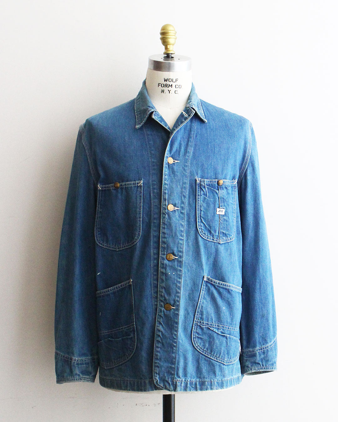 【VINTAGE】70s Lee 91-J Coverall『Very Good Fade』