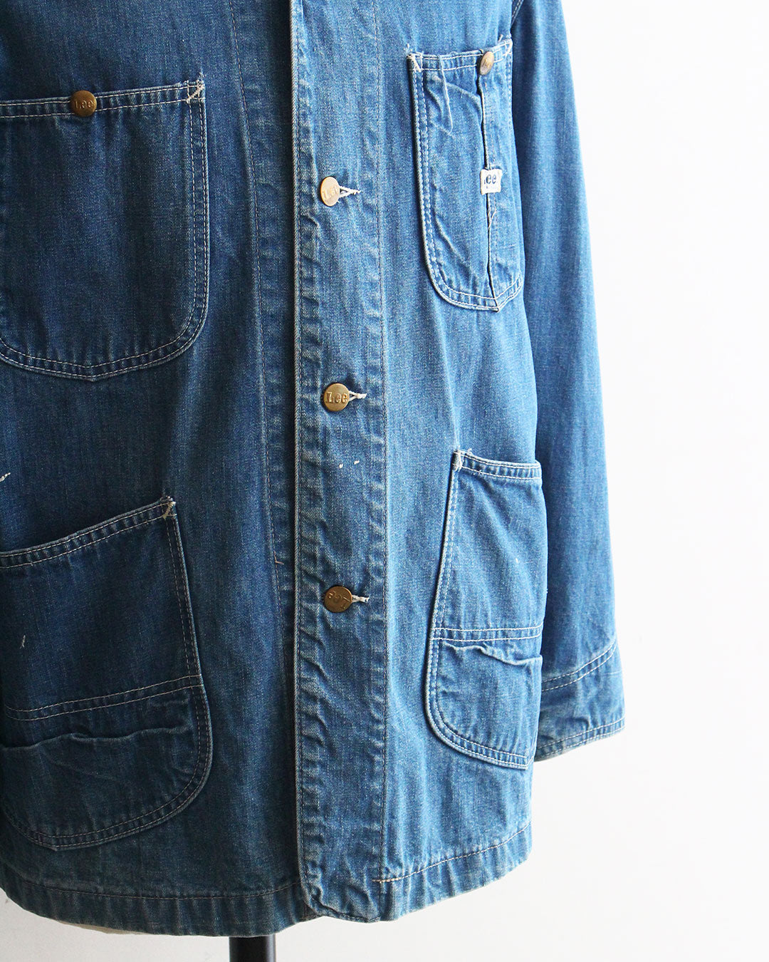 【VINTAGE】70s Lee 91-J Coverall『Very Good Fade』