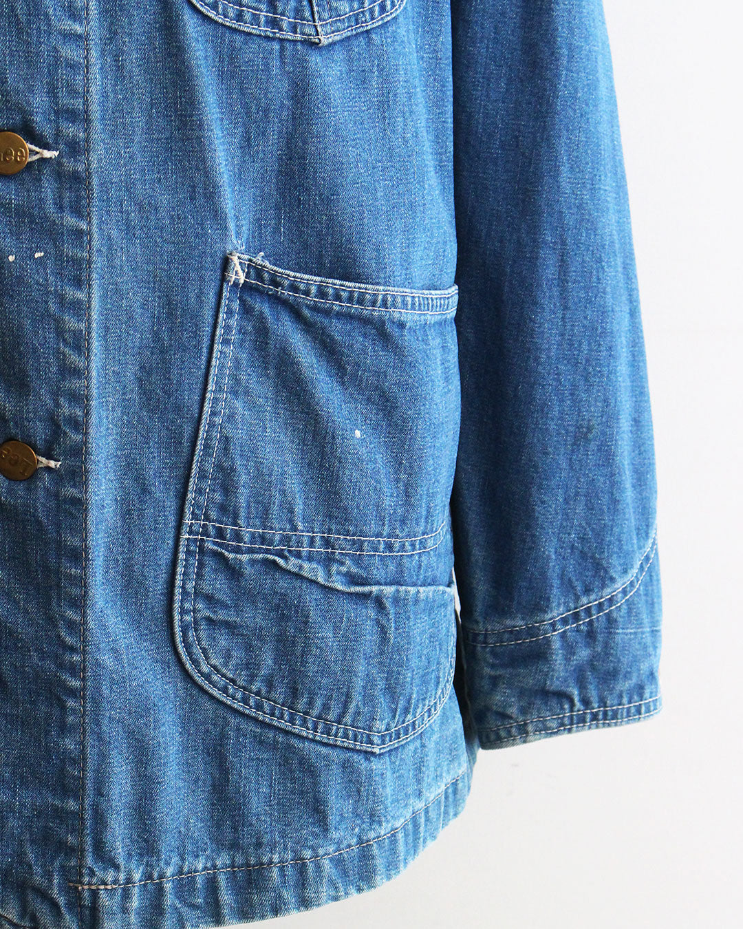 【VINTAGE】70s Lee 91-J Coverall『Very Good Fade』