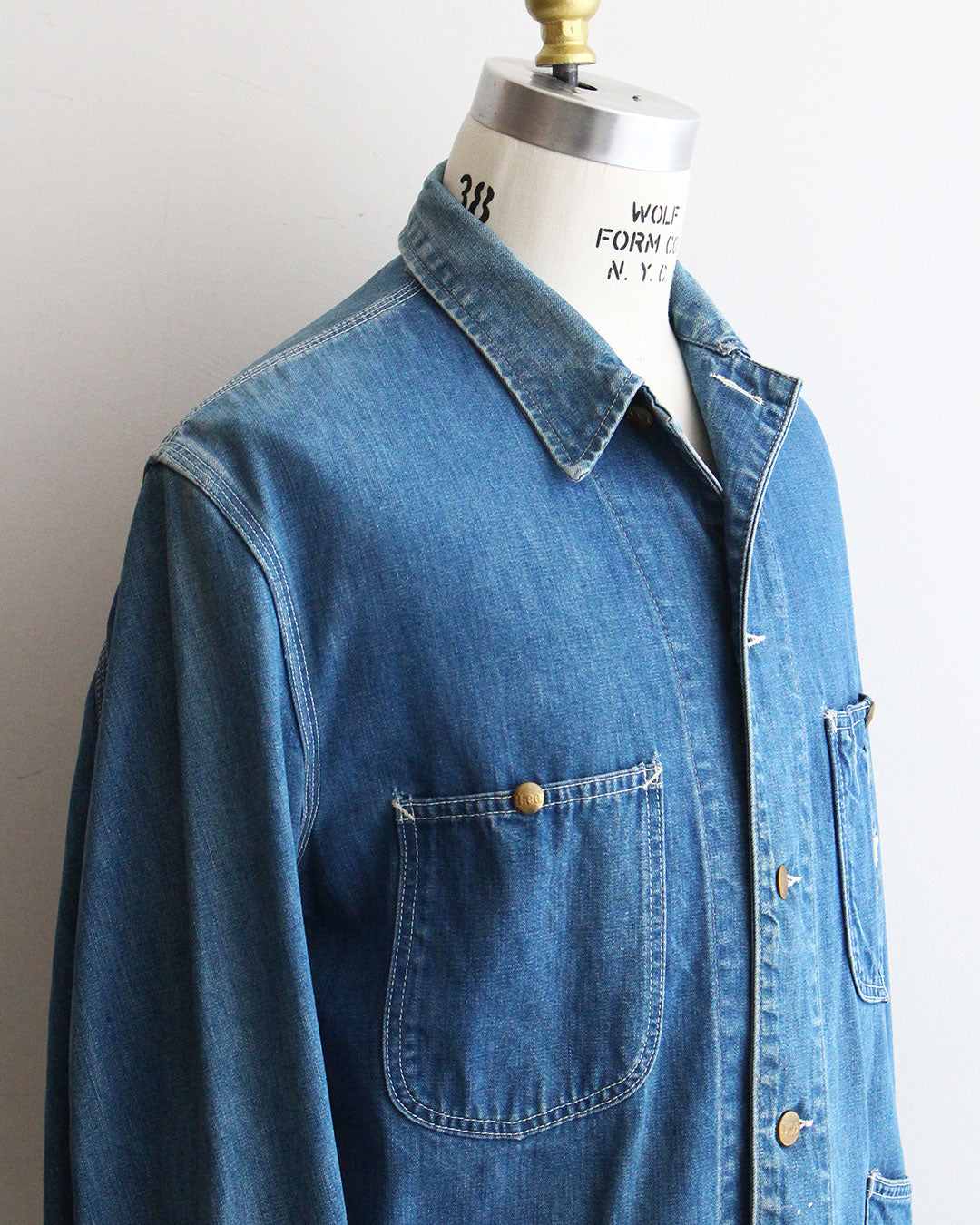 【VINTAGE】70s Lee 91-J Coverall『Very Good Fade』