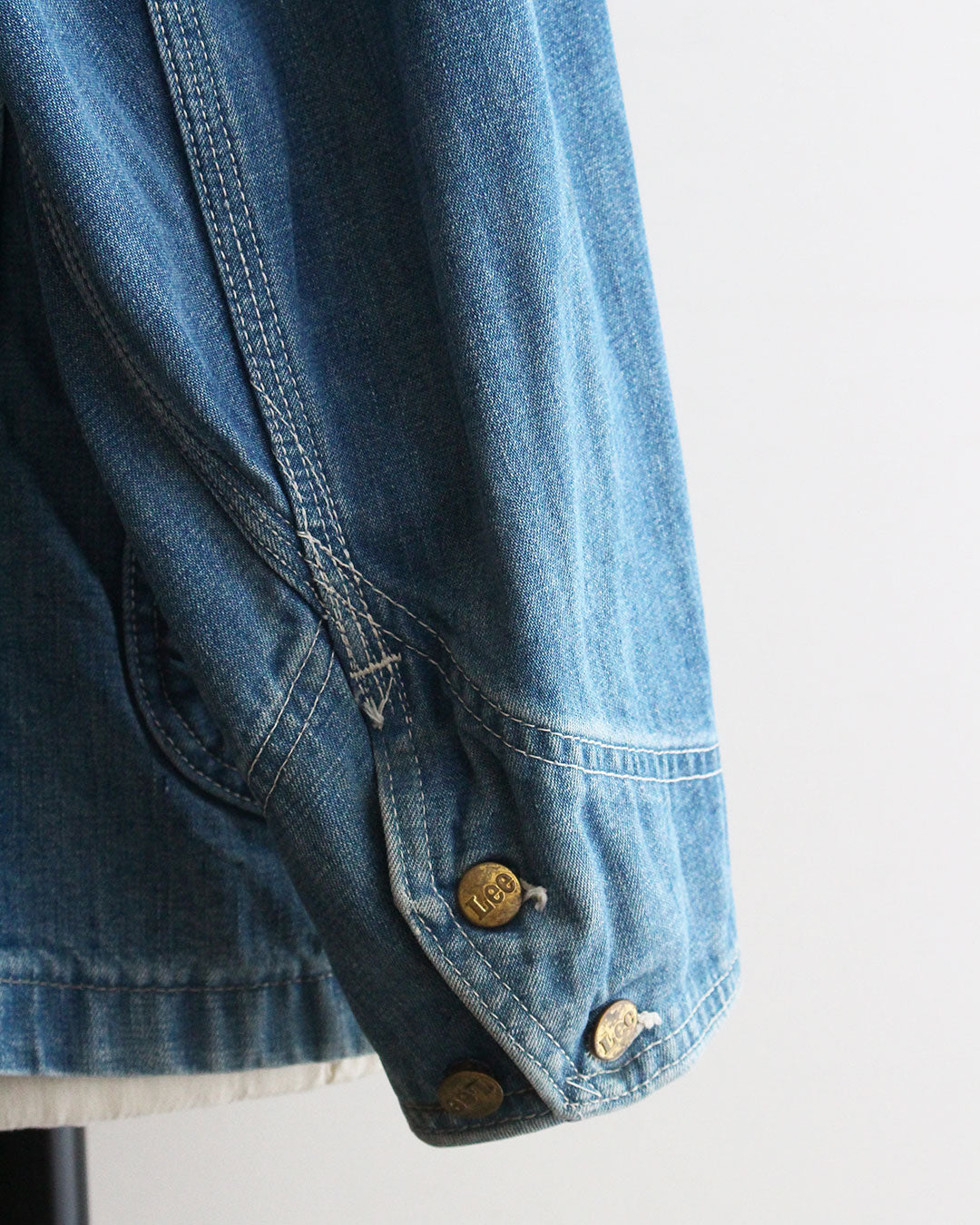 【VINTAGE】70s Lee 91-J Coverall『Very Good Fade』
