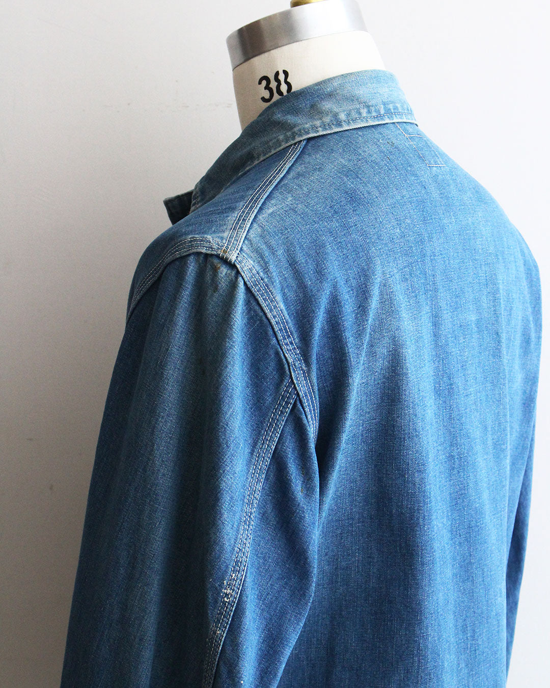 【VINTAGE】70s Lee 91-J Coverall『Very Good Fade』