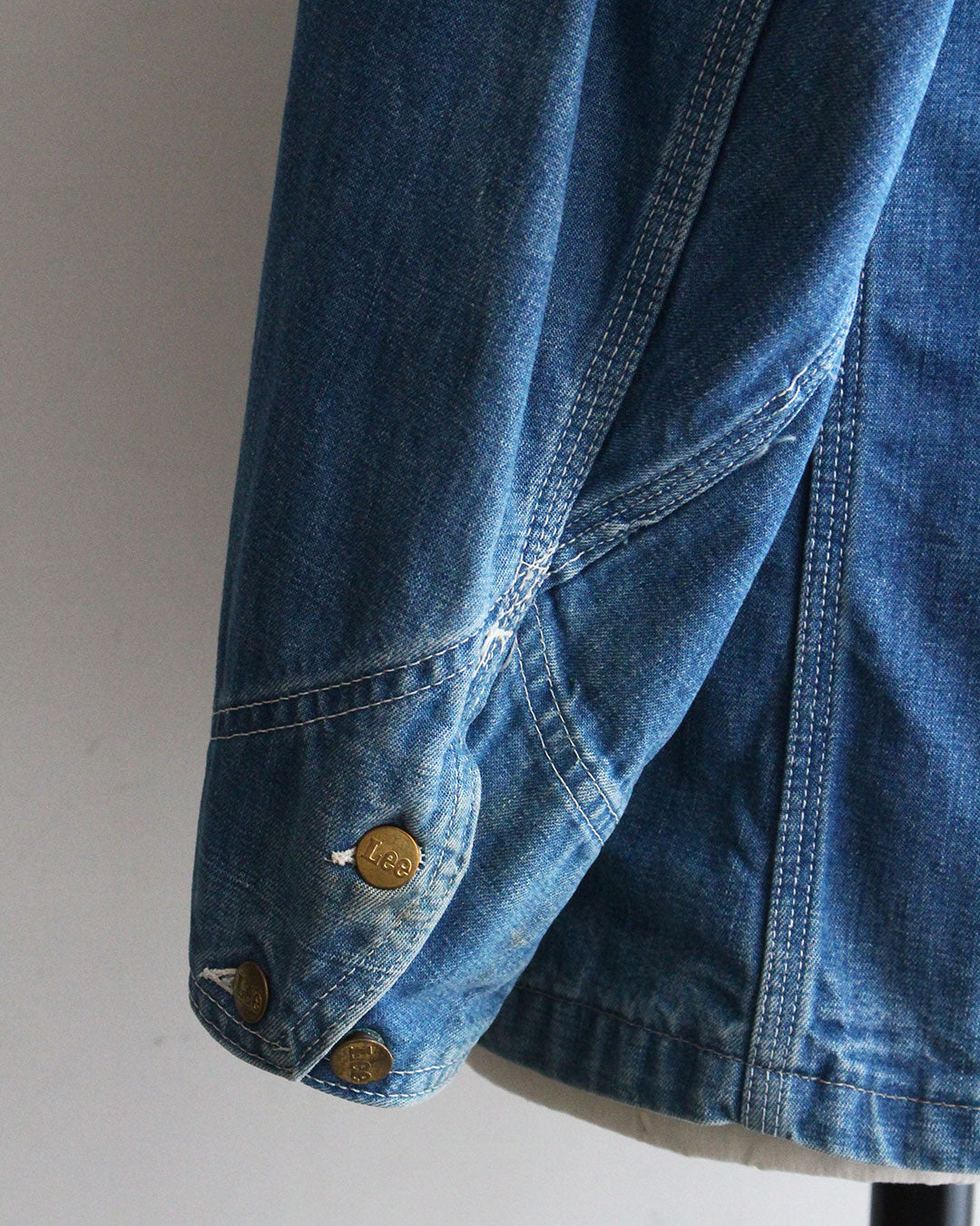 【VINTAGE】70s Lee 91-J Coverall『Very Good Fade』