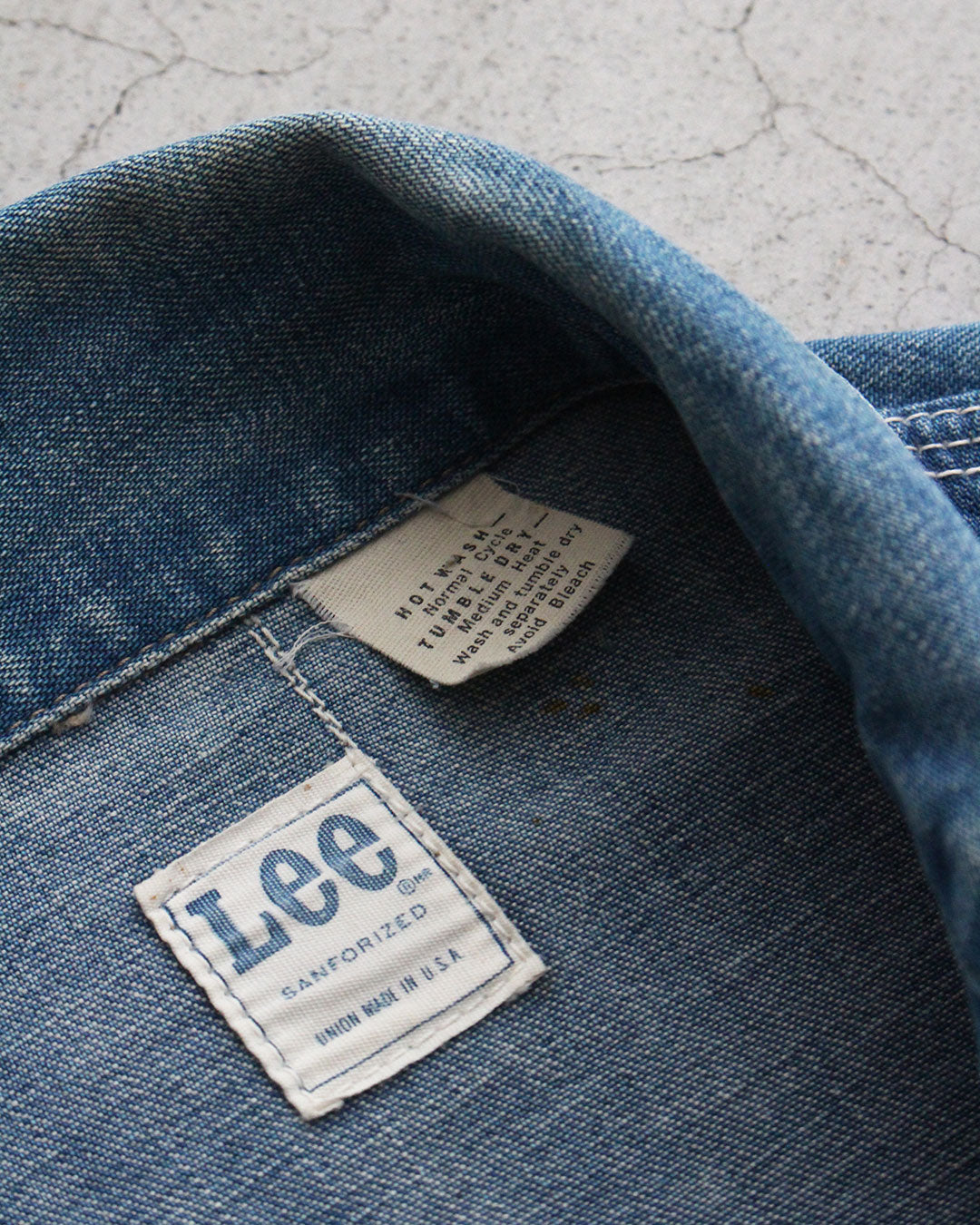 【VINTAGE】70s Lee 91-J Coverall『Very Good Fade』