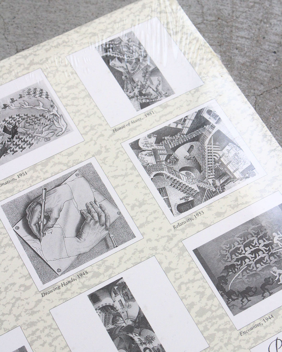 【DEADSTOCK】90s M.C. ESCHER “Perpetual Motion” 1998 Calendar