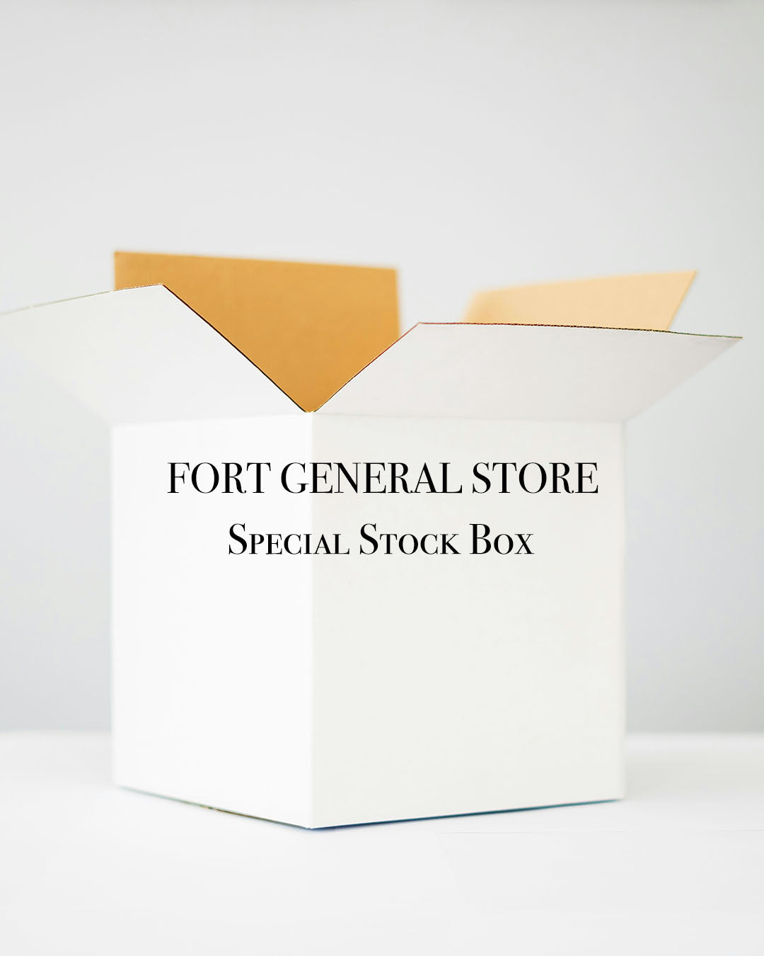 【FORT GENERAL STORE】Special Stock Box