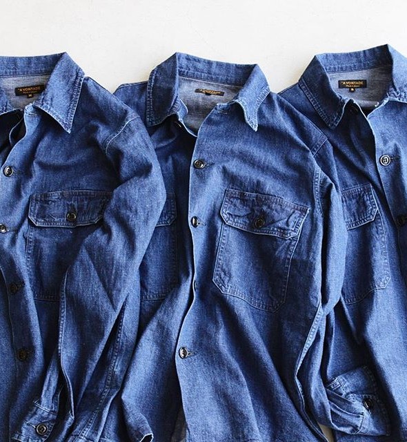 A VONTADE】Utility Shirts.60-70年代のアメリカ軍のユーティリティ