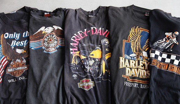 80-90s Harley Davidson Vintage T-Shirts】アメリカらしさを感じる ...