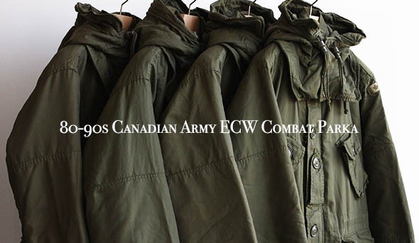 VINTAGE】80-90s Canadian Army ECW Combat Parka.探していた 