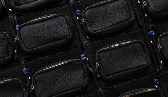 YAK Leather With Lapis Lazuli Wallet】リクエストの多いこちらを本日