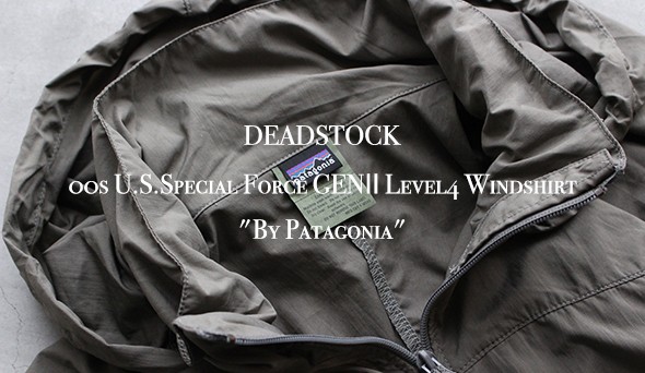 DEADSTOCK】00s U.S.Special Force GENⅡ Level4 Windshirt “By 