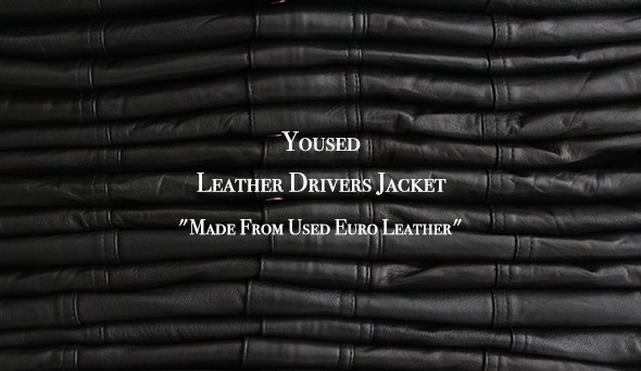 Yoused / ユーズド】Leather Drivers Jacket “Euro Leather”今季注目の