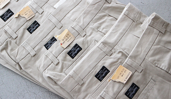 DEADSTOCK】80s Euro Levis Chino Trousers “Made in Morocco”初めて