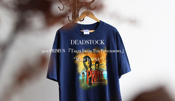 DEADSTOCK】90s PRIMUS 『Tales From The Punchbowl』Tee “Made In USA